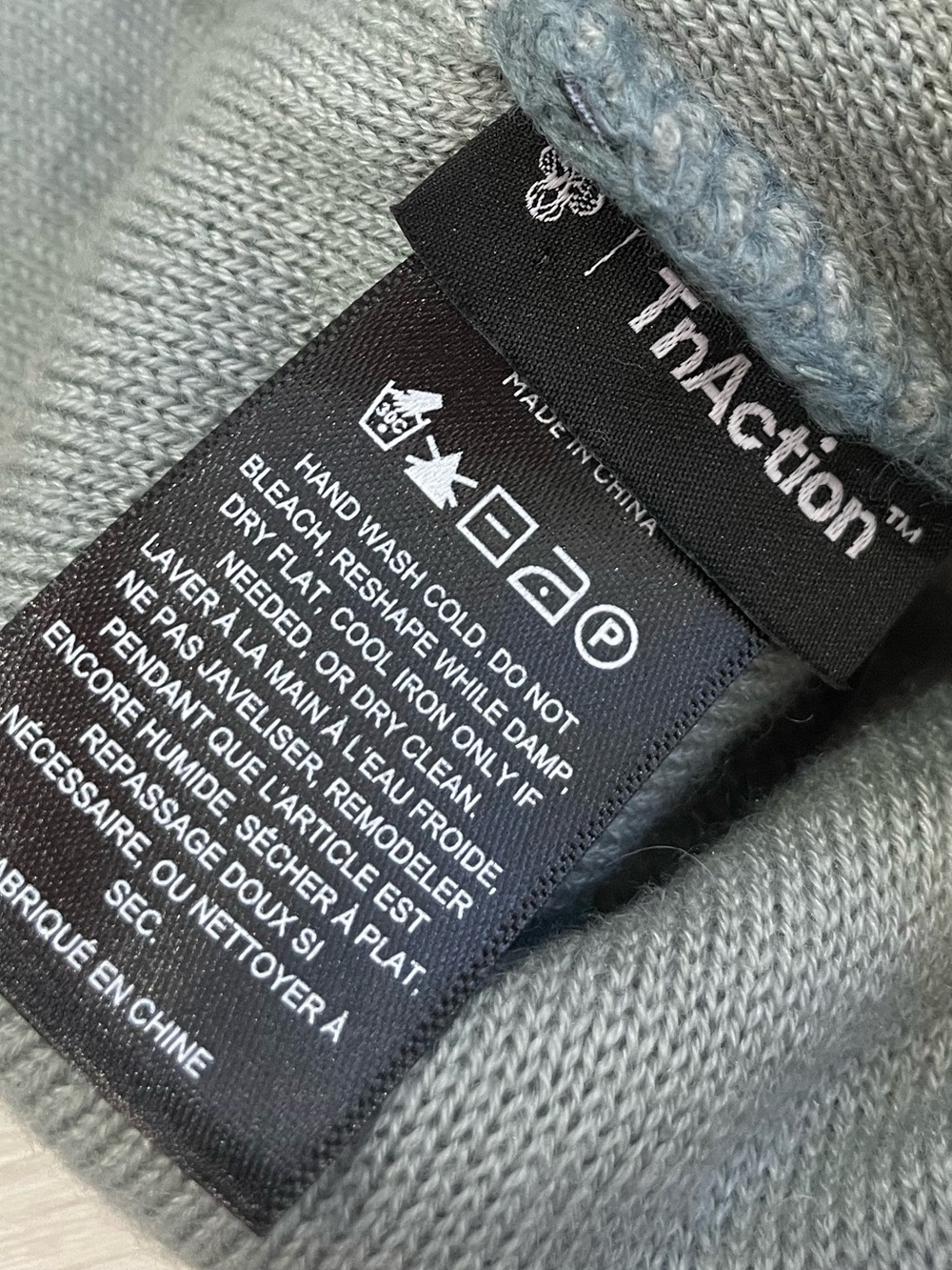 TNA Aritzia TNAction Blue Wool-blend Winter Toque. O/S Adult. - Picture 7 of 7